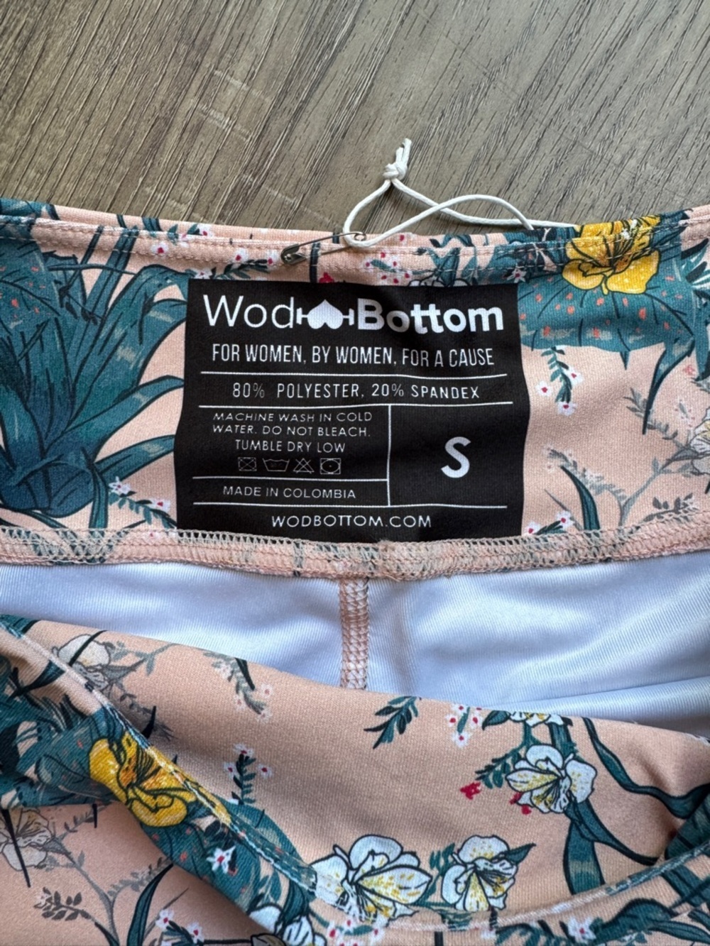 WodBottom Patterned Workout Shorts - RARE - NEW - Size Small - Picture 6 of 8